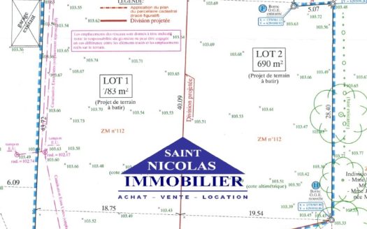 SOUDAN TERRAIN CONSTRUCTIBLE 690m² ENV.